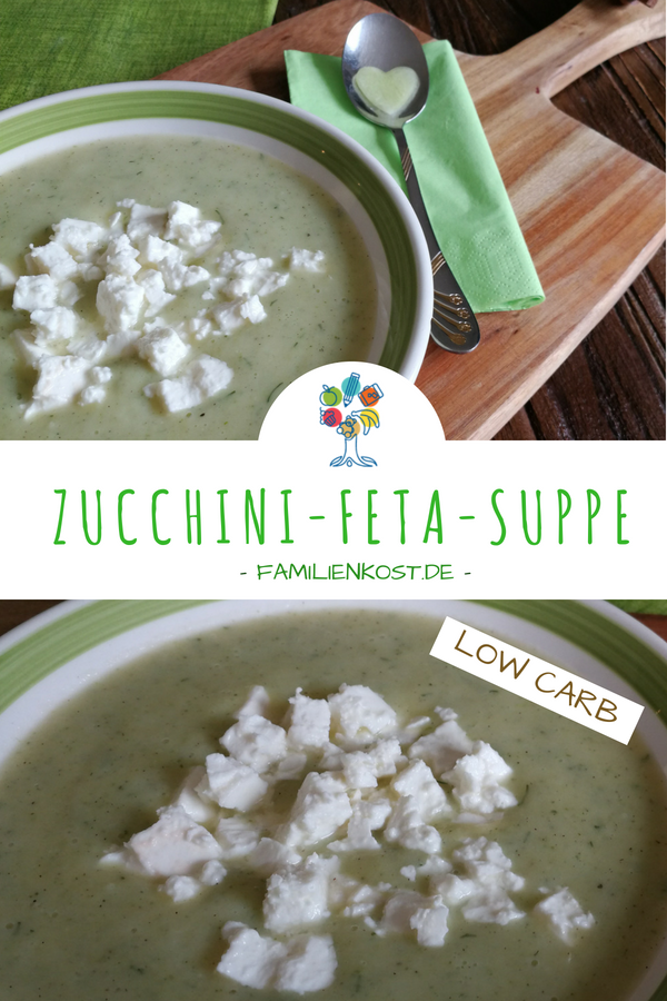Zucchini Feta Suppe Low Carb Rezept Zucchini Feta Suppe Low Carb Rezept