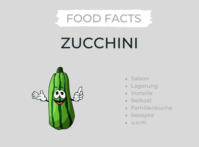 Zucchini für Kinder Zucchini für Kinder