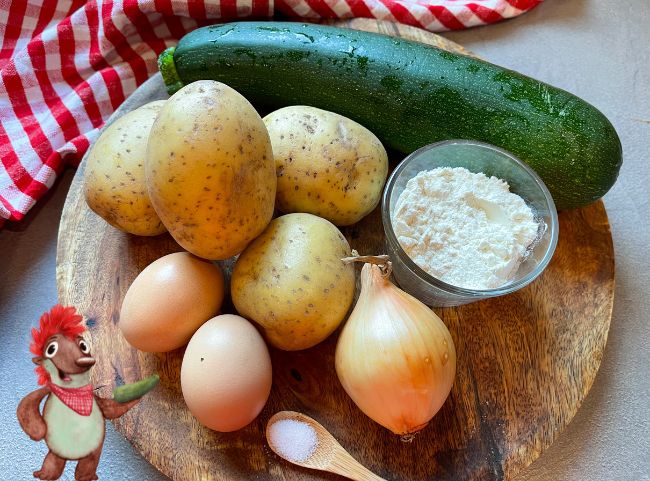 Zucchini Kartoffel Puffer Rezept