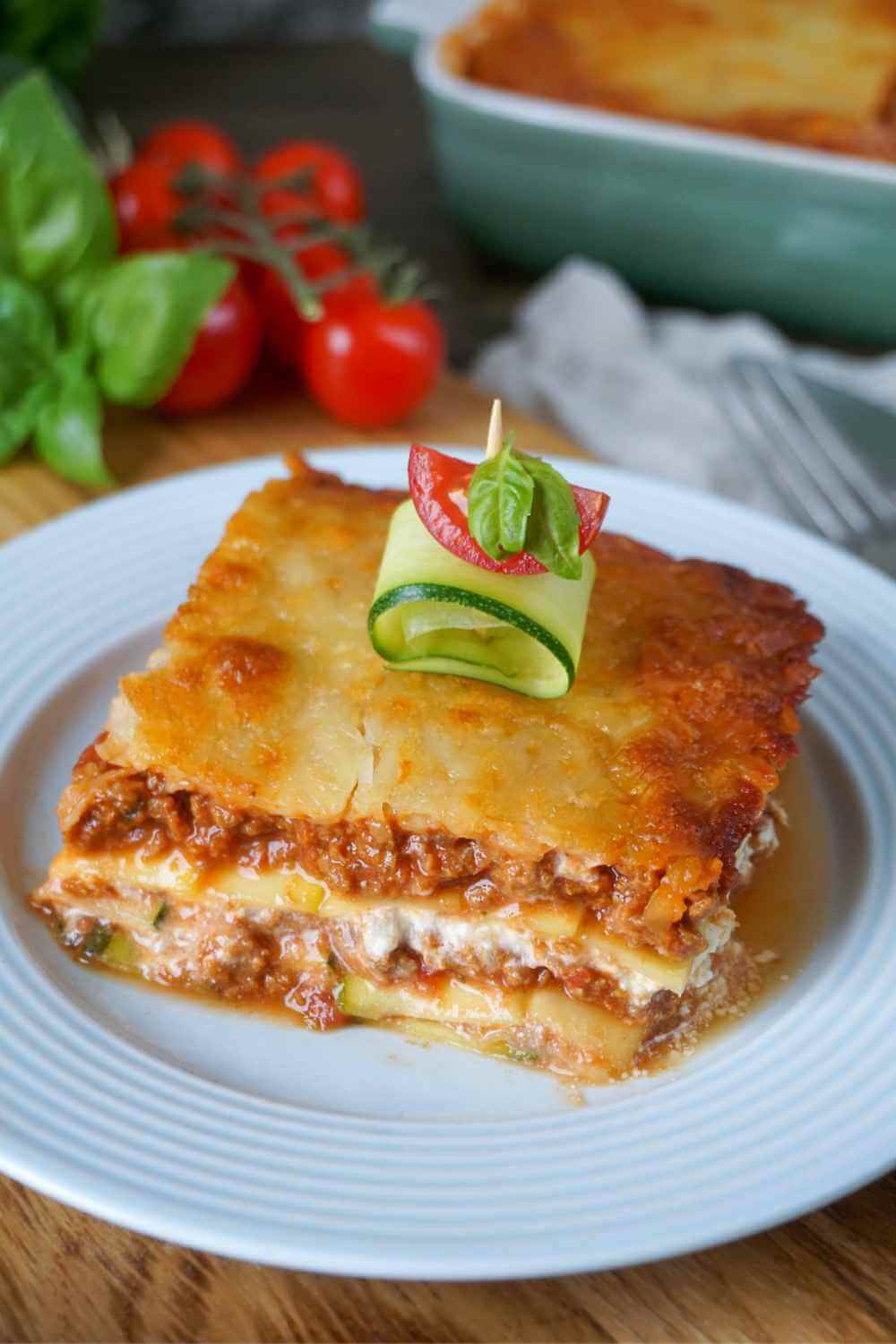 Low Carb Zucchini Lasagne