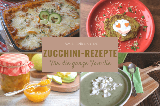 Zucchini-Rezepte für Kinder Zucchini-Rezepte für Kinder
