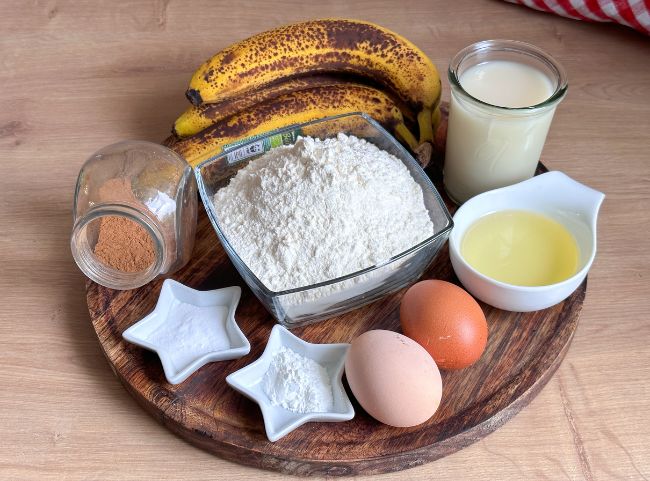 Zutaten Bananenmuffins Rezept