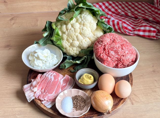 Zutaten Blumenkohlbombe Rezept Zutaten Blumenkohlbombe Rezept