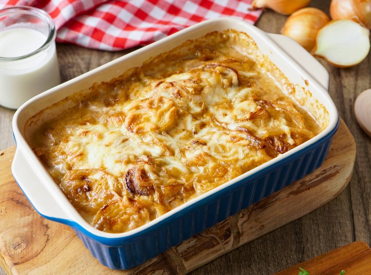 Zwiebel-Sahne-Hähnchen