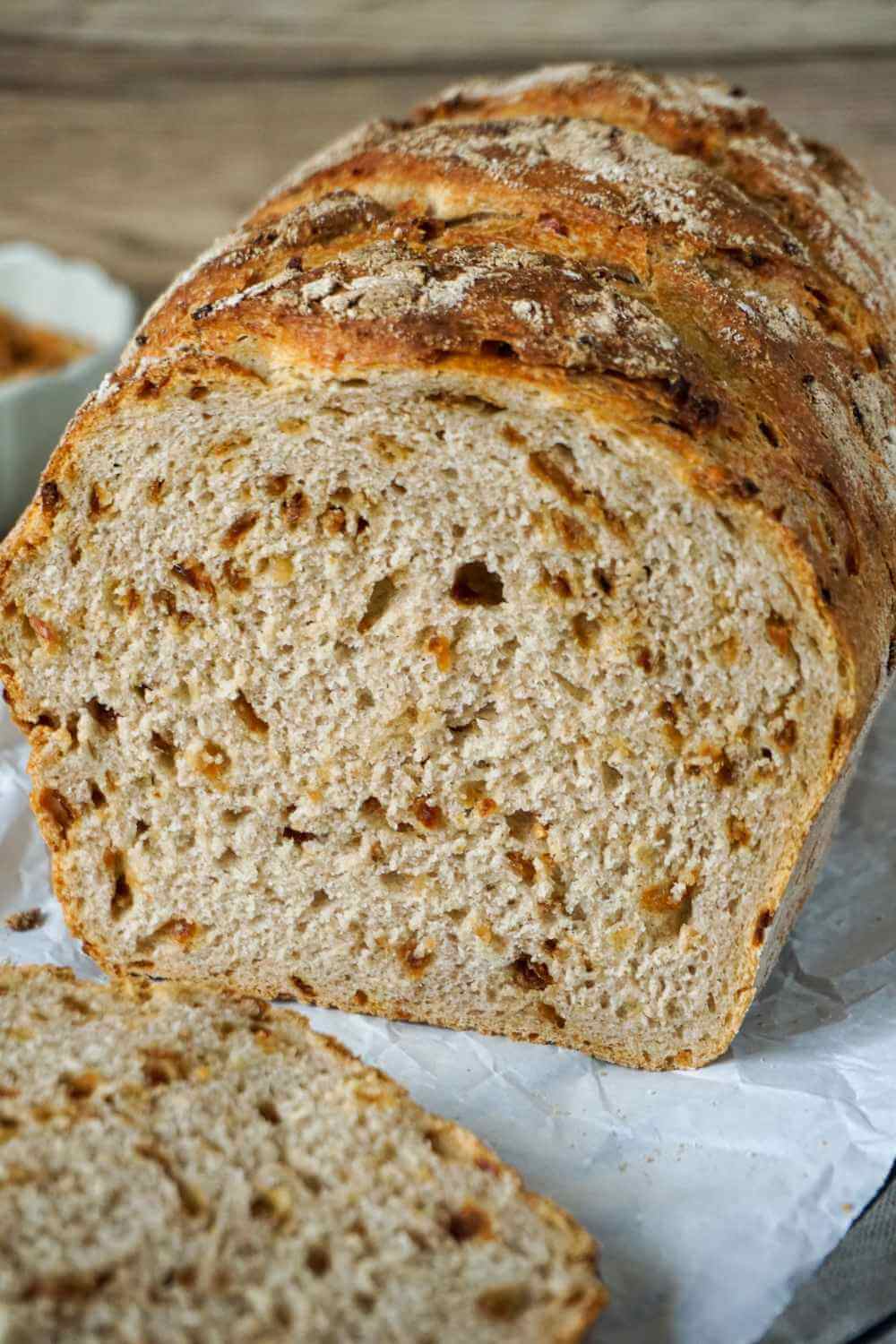 Zwiebelbrot mit Röstzwiebeln