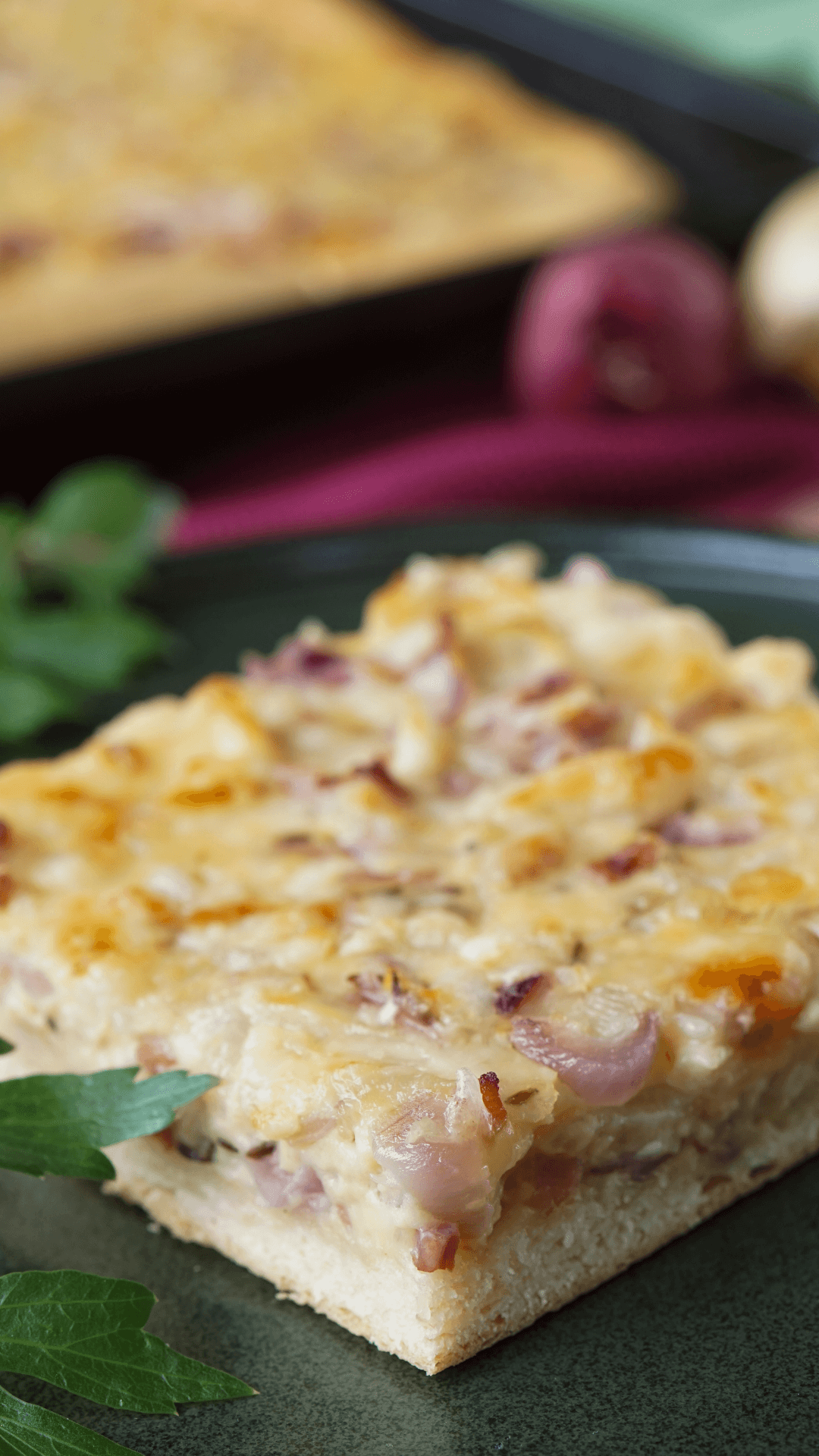 Zwiebelkuchen vom Blech Zwiebelkuchen vom Blech