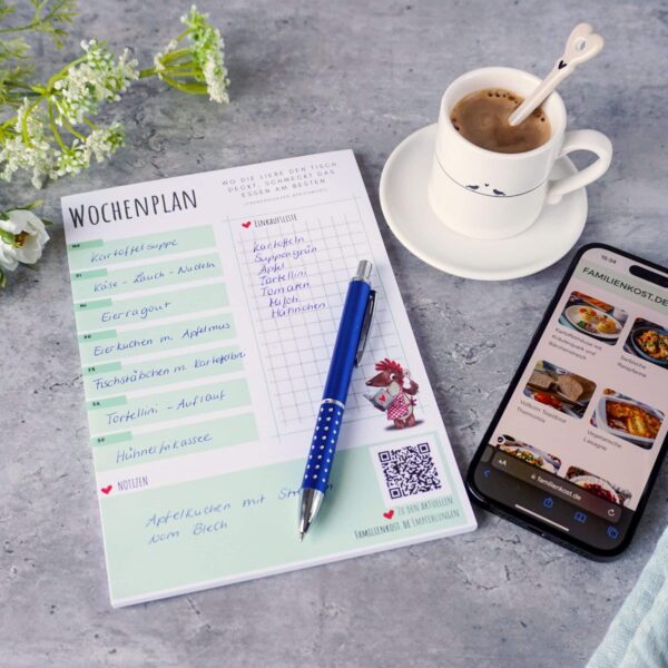 Wochenplan Beispiel