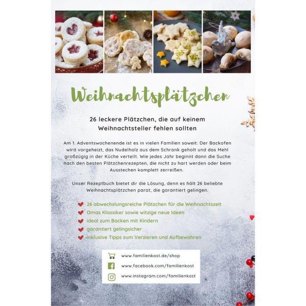 Unsere besten Weihnachtsplätzchen - Rückseite