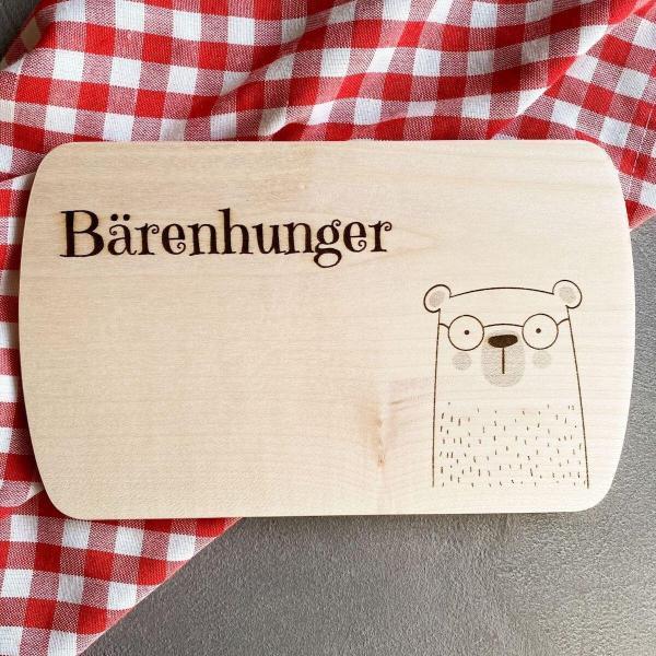 Holzbrettchen Bärenhunger