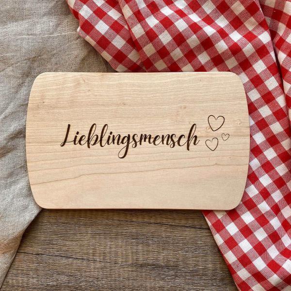 Holzbrettchen Lieblingsmensch
