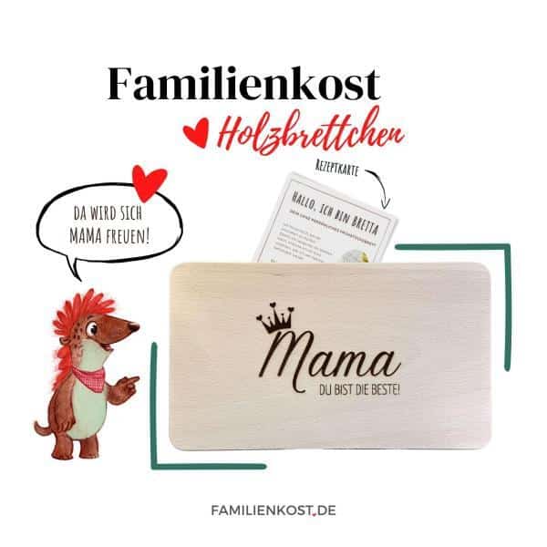 Holzbrettchen - Mama ist die Beste