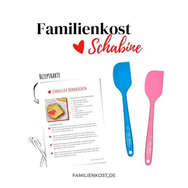 Silikon-Teigspatel - Schabine