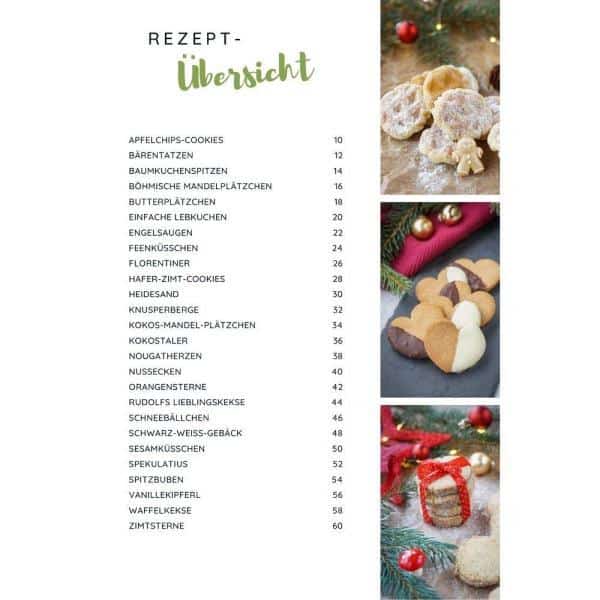 Unsere besten Weihnachtsplätzchen - Inhalt