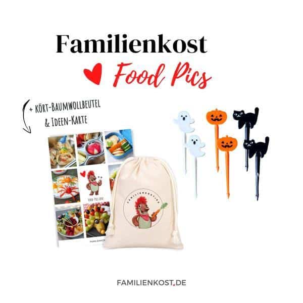 Food Picks Halloween, 6-er Set