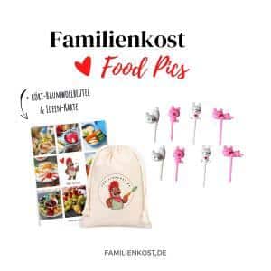 Food Picks Häschen, 8-er Set