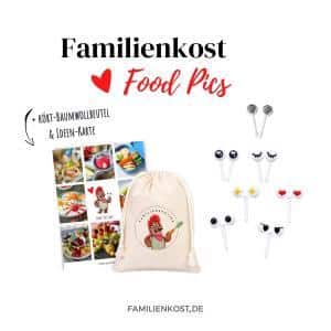 Food Picks Obstgabel Augen