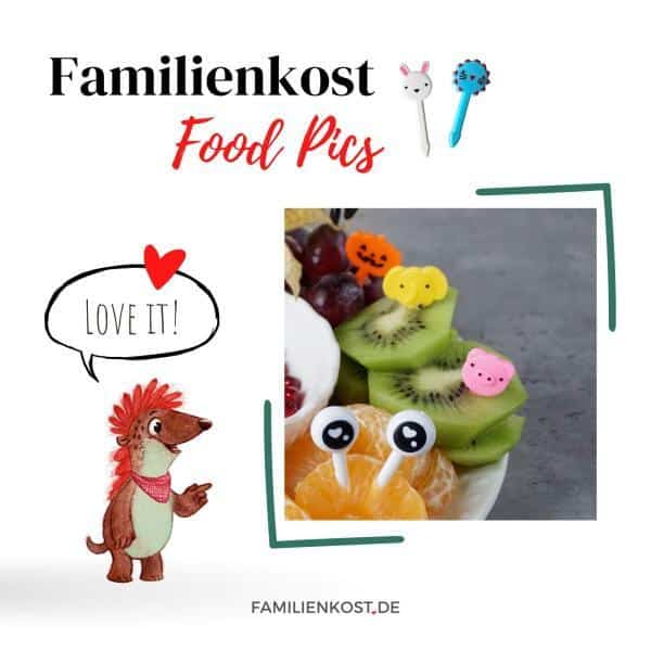 Food Picks Obstgabel Zoo