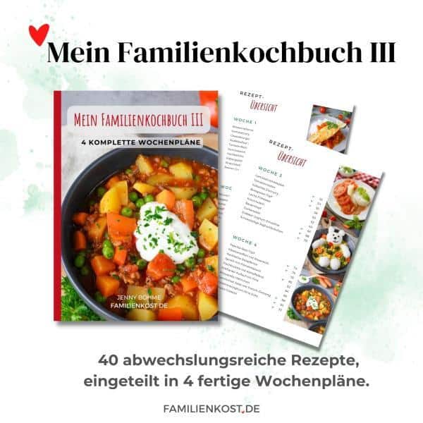 Großes Familienkochbuch-Bundle mit Familienkochbuch 3