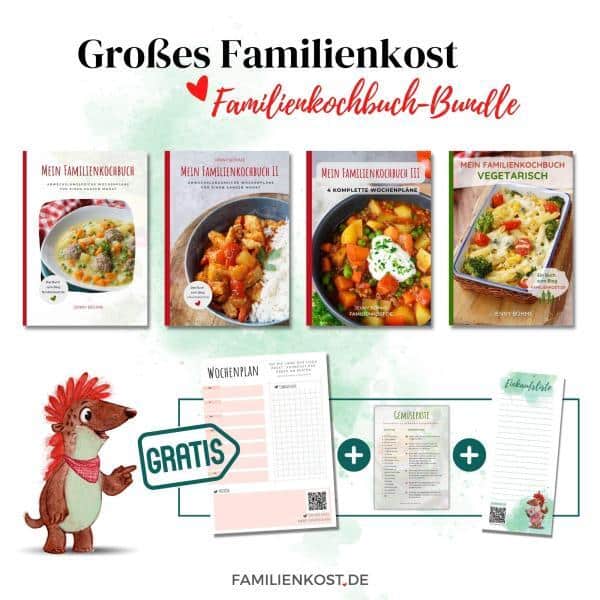 Großes Familienkochbuch-Bundle