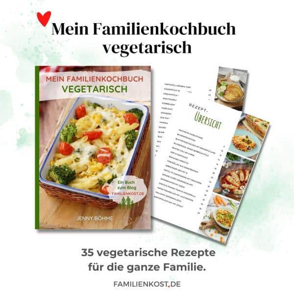 Großes Familienkochbuch-Bundle mit Familienkochbuch vegetarisch