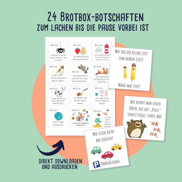 Gute Laune in der Brotdose-Bundle